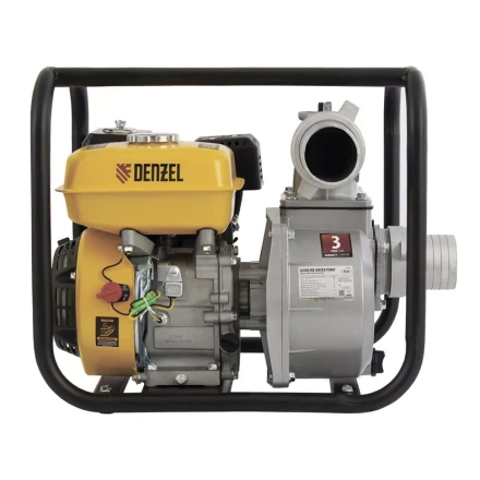 Мотопомпа бензиновая для чистой воды PX-80, 7 л.с, 3", 1000 л/мин, глубина 8 м, напор 30 м Denzel 99202 купить в Нижневартовске