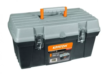 Ящик д/инструмента 2 мет фиксатора Кратон 485 мм 2 14 01 010 купить в Нижневартовске