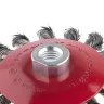 Кордщетка HAMMER тарелка 115мм для УШМ витая сталь (207-112) купить в Нижневартовске