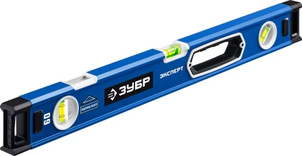 ЗУБР ЭКСПЕРТ, 600 мм, с зеркальным глазком, уровень с усиленным профилем, Профессионал (34570-060) купить в Нижневартовске