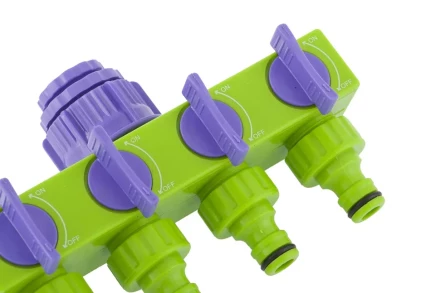 Разветвитель четырёхканальный 1/2" 3/4" регулируемый PALISAD 66425 купить в Нижневартовске