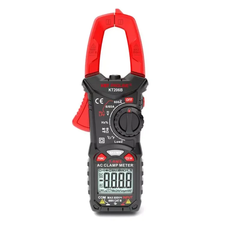 Токовые клещи цифровые KT206B PROLINE КВТ купить в Нижневартовске