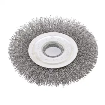 Щетка для УШМ 150 мм посадка 22,2 мм плоская витая проволока  СИБРТЕХ 746647 купить в Нижневартовске
