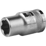 Торцовая головка KRAFTOOL "INDUSTRIE QUALITAT", Cr-V, SUPER-LOCK, хромосатинированная, 1/2", 10 мм 27801-10_z01 купить в Нижневартовске