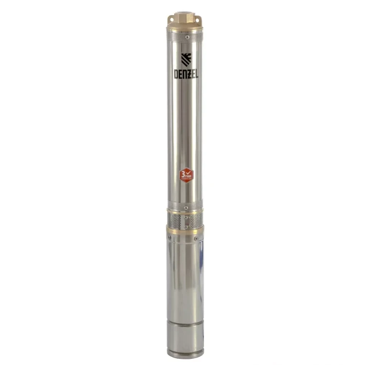 Скважинный насос Denzel DWC-3-60, центробежный, диаметр 3", 800 Вт, 3300 л/ч, напор 60 м 97255 купить в Нижневартовске