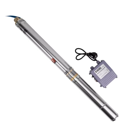 Скважинный насос Denzel DWC-3-60, центробежный, диаметр 3", 800 Вт, 3300 л/ч, напор 60 м 97255 купить в Нижневартовске