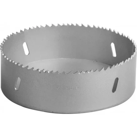 Коронка ЗУБР "ЭКСПЕРТ" биметаллическая, быстрорежущая сталь, глубина сверления до 38мм, d-127мм 29531-127_z01 купить в Нижневартовске