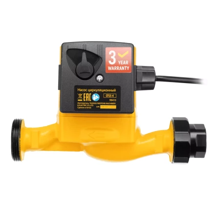 Циркуляционный насос CP25-4, напор 4 м, 50 л/мин, 1 м кабель, монт. длина 180 мм Denzel 99410 купить в Нижневартовске