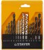 Набор STAYER &quot;STANDARD&quot;: Сверла комбинированные, дерево (4-5-6-8-10мм), металл (2-3-4-6-8мм), бетон (4-5-6-8-10мм), 16 предметов 29720-H16 купить в Нижневартовске
