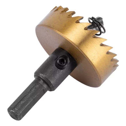 Коронка по металлу HSS, 45 мм, нитридтитановое покрытие Denzel 724115 купить в Нижневартовске