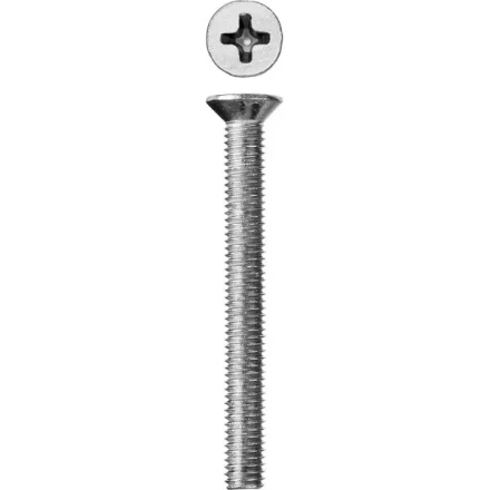 Винт ЗУБР "МАСТЕР" DIN 965, класс прочности 4.8, оцинкованный, M5x45мм, 5кг 303110-05-045 купить в Нижневартовске