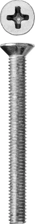 Винт ЗУБР "МАСТЕР" DIN 965, класс прочности 4.8, оцинкованный, M5x45мм, 5кг 303110-05-045 купить в Нижневартовске