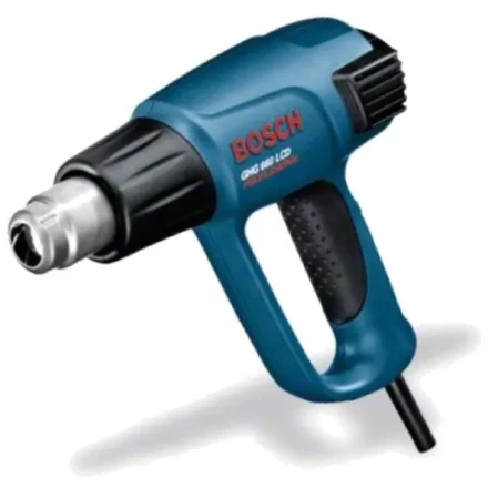 Фен строительный BOSCH GHG 660 LCD 2 насадки купить в Нижневартовске