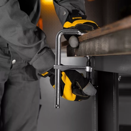 Струбцина F-образная Denzel, 80x150мм, кованая 20464 купить в Нижневартовске