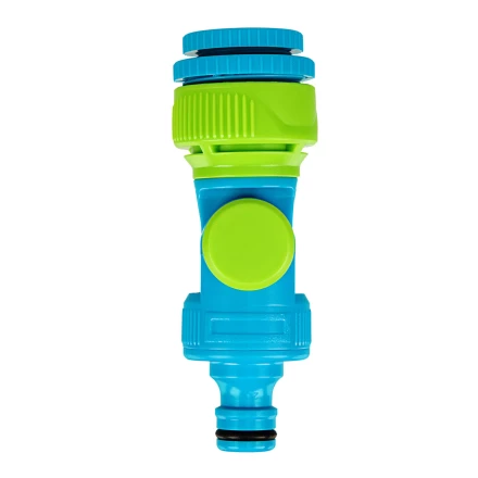 Адаптер штуцерный Palisad, шарнирный, с переключателем, 1/2-1'', Luxe 65781 купить в Нижневартовске