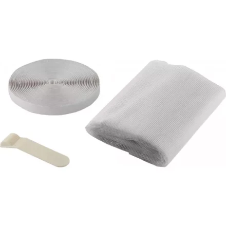 Сетка STAYER "COMFORT" противомоскитная для окна, с крепежной лентой, белая, ПЭТ, 1,1 х 1,3м 12480-11-13 купить в Нижневартовске