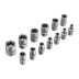 Набор инструментов Сибртех 14172, 1/2&quot;, 3/8&quot;, 1/4&quot;, пластиковый кейс 160 предм. купить в Нижневартовске