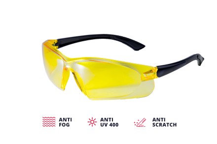 Очки защитные желтые  VISOR CONTRAST ADA купить в Нижневартовске