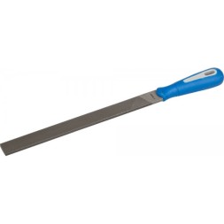 Напильник ЗУБР &quot;ЭКСПЕРТ&quot; плоский, двухкомпонентная рукоятка, № 2, 250мм 1611-25-2