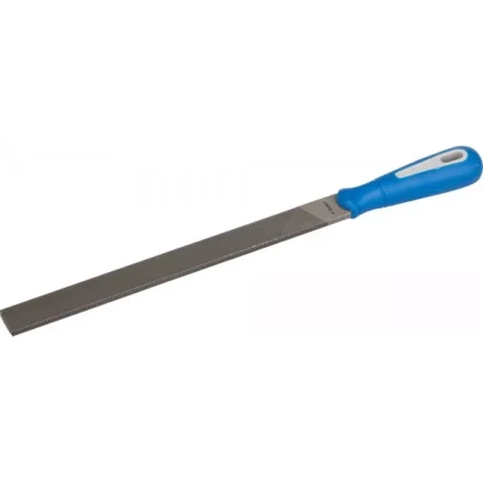 Напильник ЗУБР "ЭКСПЕРТ" плоский, двухкомпонентная рукоятка, № 2, 250мм 1611-25-2 купить в Нижневартовске