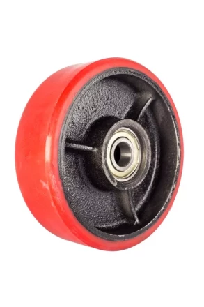 Колесо полиуретан 160х50 мм с подшипником для тележек гидравлических JC/DF-III/DB/BFC/AC(LH) 1001403 купить в Нижневартовске