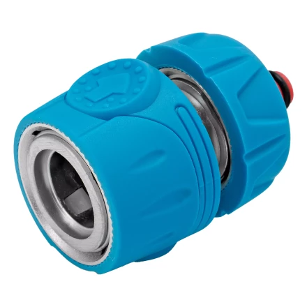 Соединитель быстросъемный Palisad 1/2", аквастоп, алюминий, TPR, Luxe 65835 купить в Нижневартовске