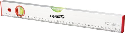 Уровень алюминиевый 1000 мм 2 глазка линейка  SPARTA 35110 купить в Нижневартовске