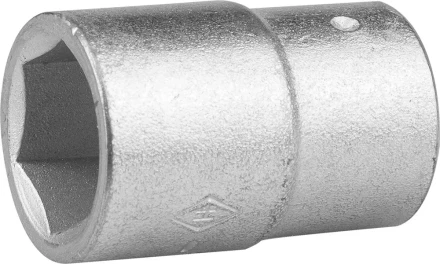 Головка торцовая НИЗ (1/2"), 40Х, шестигранная, оцинкованная, 18мм 2772-18 купить в Нижневартовске