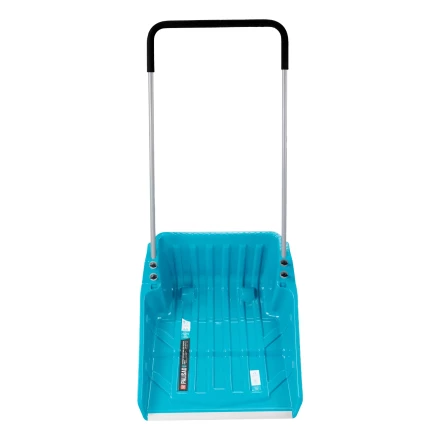 Скрепер-волокуша для уборки снега  Palisad 61694, полипропилен, колеса, 595х715х1445мм, рукоятка с ПВХ, LUXE купить в Нижневартовске