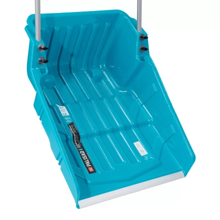 Скрепер-волокуша для уборки снега  Palisad 61694, полипропилен, колеса, 595х715х1445мм, рукоятка с ПВХ, LUXE купить в Нижневартовске