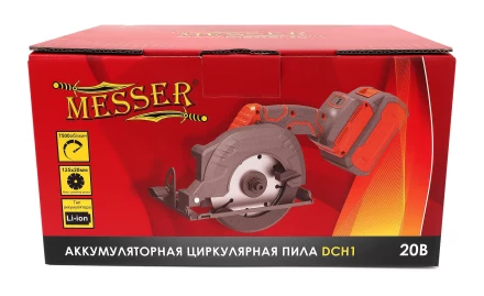 Аккумуляторная циркулярная пила MESSER DCH1 125мм 4Ач купить в Нижневартовске