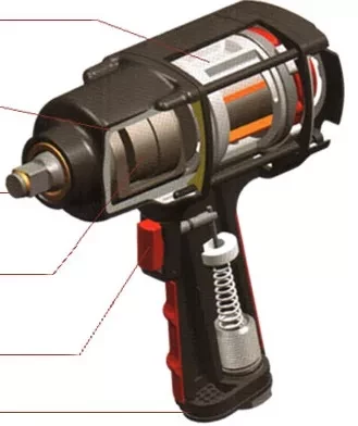 Пневмогайковерт SCORPIO YU-1285TH купить в Нижневартовске