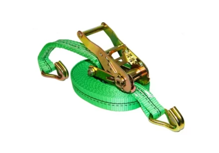 Ремень стяжной TOR 2,5/5,0 т 10,0 м 50 мм зеленый (Long Ergo, пластиковая ручка) 1042387 купить в Нижневартовске