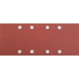 Лист шлифовальный универсальный STAYER &quot;MASTER&quot; на зажимах, 8 отверстий по краю, для ПШМ, Р320, 93х230мм, 5шт 35465-320