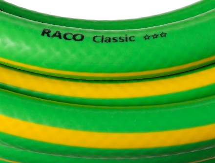 Шланг RACO CLASSIC поливочный, 20атм., армированный, 3-х слойный, 3/4&quot;х25м 40306-3/4-25_z01 купить в Нижневартовске