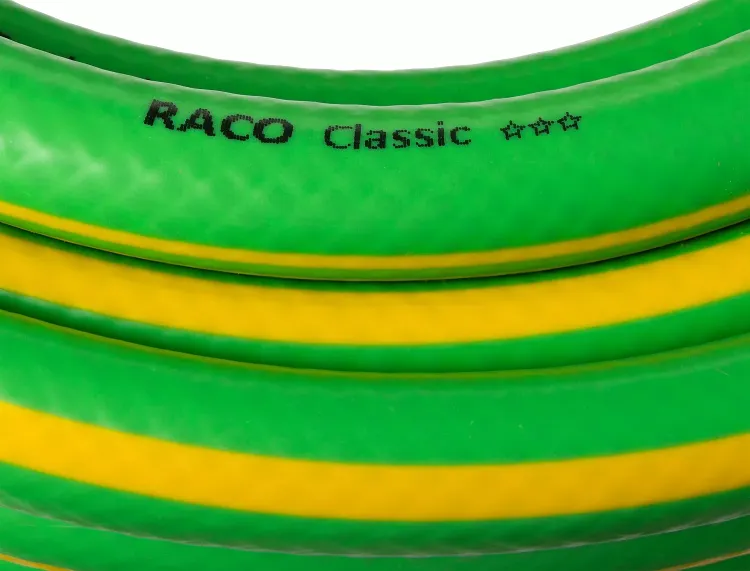 Шланг RACO CLASSIC поливочный, 20атм., армированный, 3-х слойный, 3/4"х25м 40306-3/4-25_z01 купить в Нижневартовске