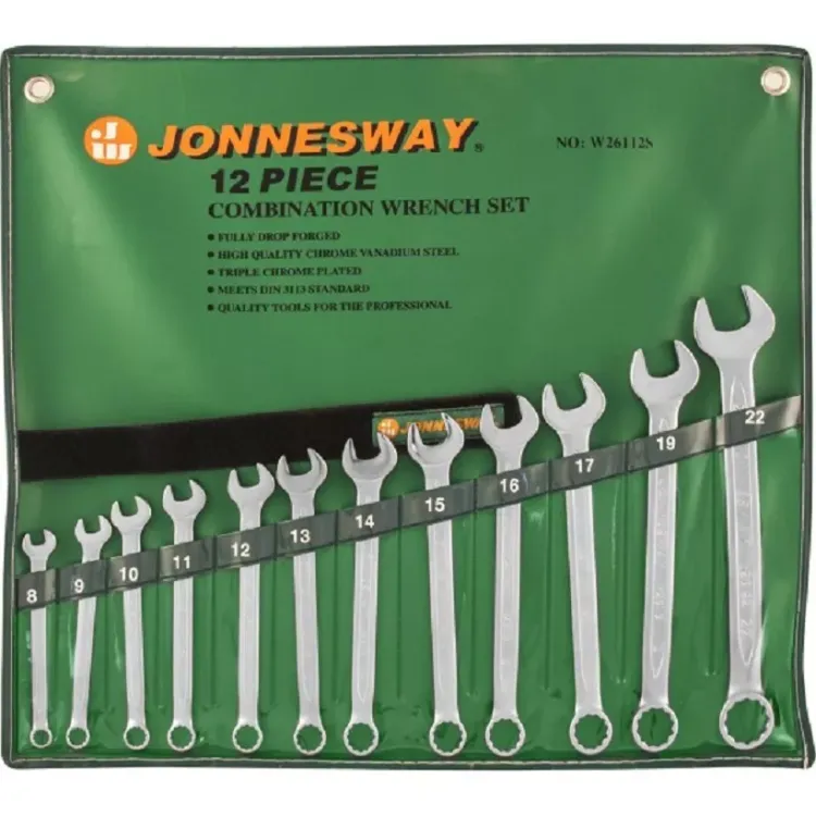 Набор ключей комбинированных 8-22мм 12предметов Jonnesway W26112S 47355 купить в Нижневартовске