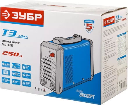 Сварочный инвертор ММА ЗАС-Т3-250 серия ПРОФЕССИОНАЛ купить в Нижневартовске