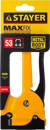 Степлер "B 53", металлический корпус, для тонкой скобы тип 53 (4-8 мм), STAYER Master 3145_z01 купить в Нижневартовске