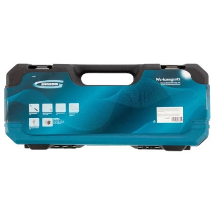 Набор инструментов 24 предмета, 120 зубьев, CrV, 1/2" Gross 14147 купить в Нижневартовске