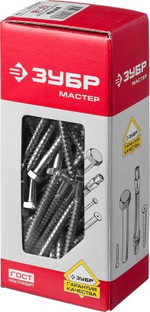 Шурупы ШДШ с шестигранной головкой (DIN 571) коробка серия МАСТЕР купить в Нижневартовске
