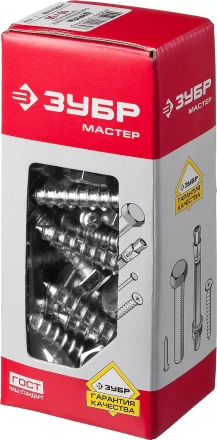Шурупы ШДШ с шестигранной головкой (DIN 571) коробка серия МАСТЕР купить в Нижневартовске