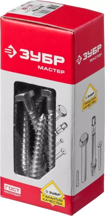 Шурупы ШДШ с шестигранной головкой (DIN 571) коробка серия МАСТЕР купить в Нижневартовске