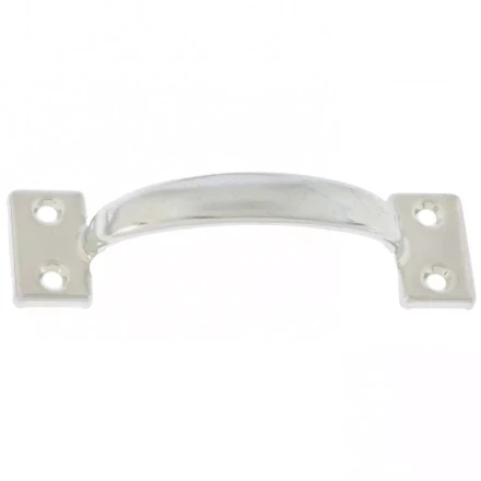 Ручка-скоба РС-90 цельнотянутая цинк 5 шт Россия 91593 купить в Нижневартовске