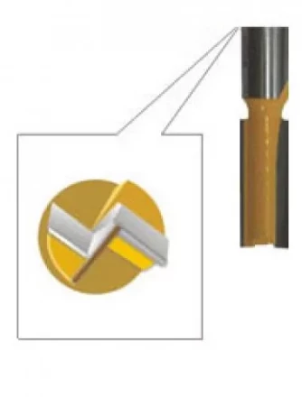 Фреза пазовая прям ф8х19мм хв 8мм 9200 купить в Нижневартовске