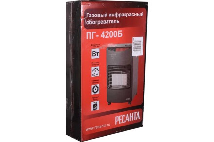 Газовый инфракрасный обогреватель Ресанта ПГ-4200Б купить в Нижневартовске