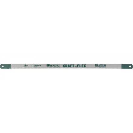 Полотно &quot;KRAFT-FLEX&quot; по металлу, KRAFTOOL 15942-18-S50, Bi-Metal, 18TPI, 300 мм, 50 шт 15942-18-S50 купить в Нижневартовске