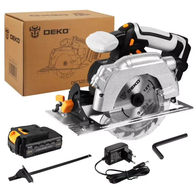Пила дисковая аккумуляторная DEKO DKCS20 Laser, 063-4205 купить в Нижневартовске