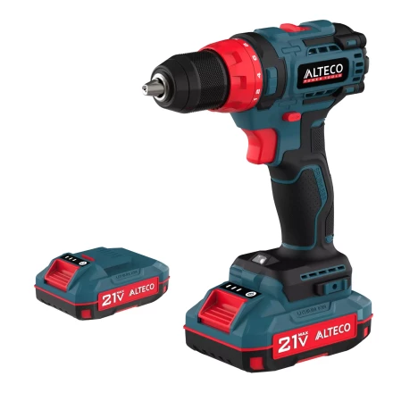 Бесщеточная аккумуляторная дрель-шуруповерт ALTECO CD 21-45 BL X2 73510 купить в Нижневартовске