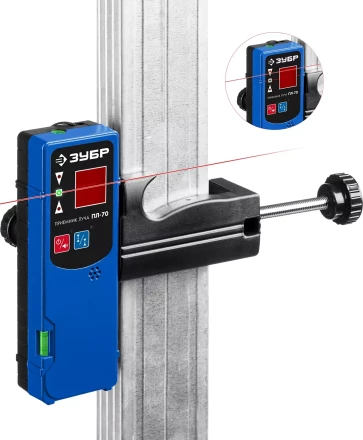 ЗУБР ПЛ-70, приемник для линейного нивелира (34949) купить в Нижневартовске